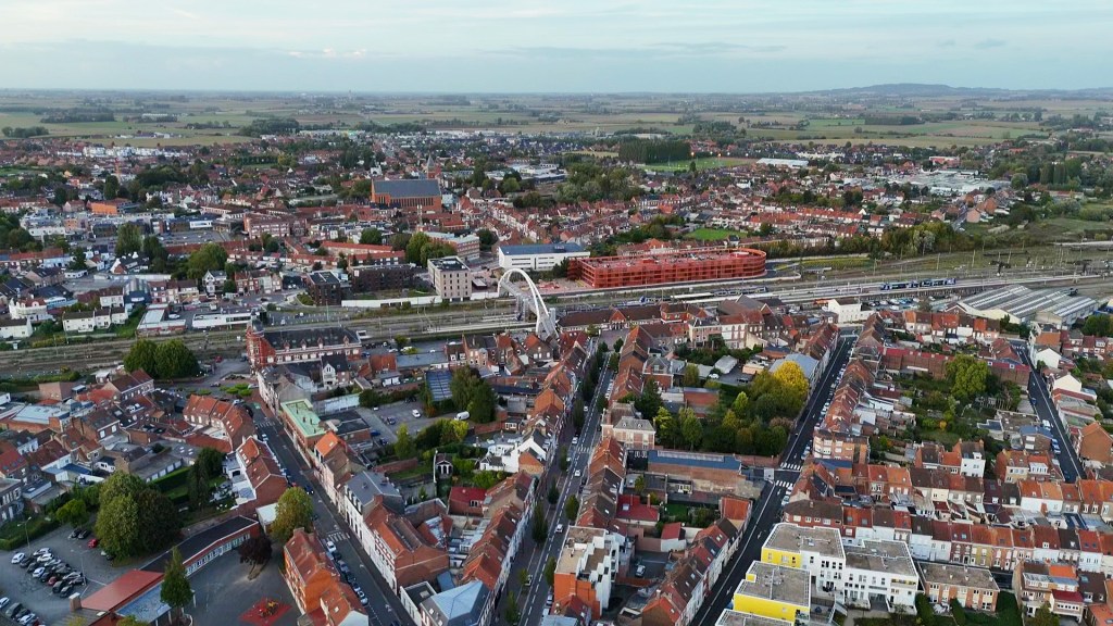 Drone Hazebrouck Synsky vue aerienne